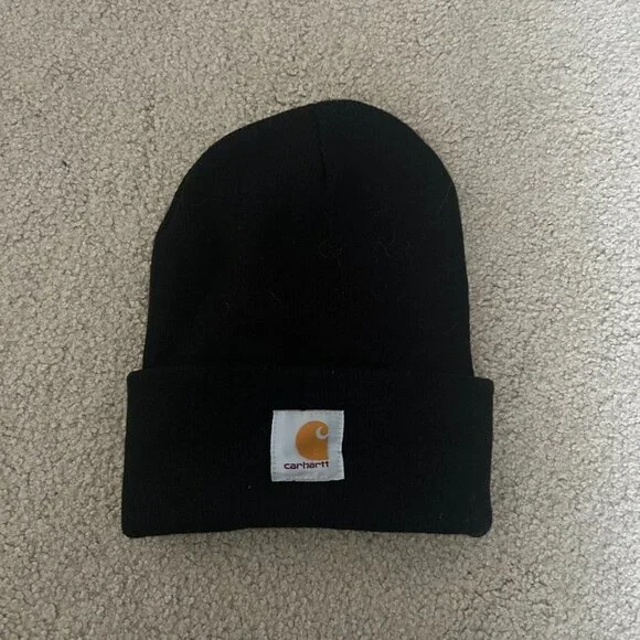 Black Carhartt Beanie - Picture 1 of 2